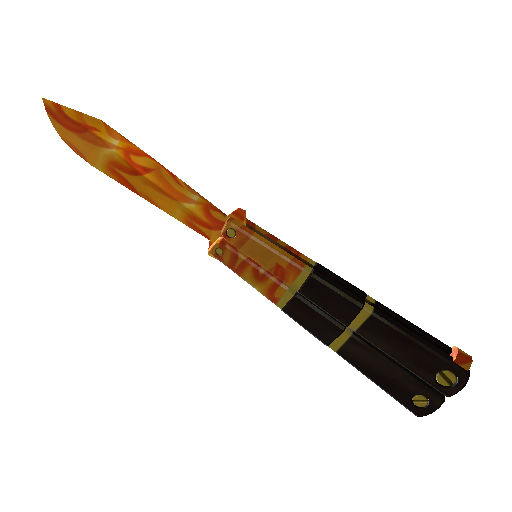 Fire Glazed Knife